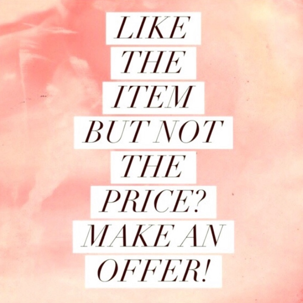 Always open to offers!